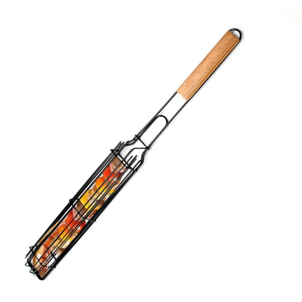 焼き網キャリー 焼肉 炭火焼き BBQ キャンプ 厨房機器 Amazon | Fiegcit 3個組360度回転焼き網 魚焼きBBQ網 BBQグリル